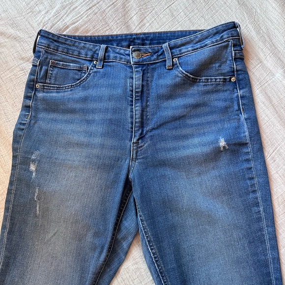 H&M Classic Blue Denim Jeans Jeggings - Picture 2 of 10